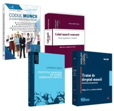 Pachet Codul muncii. Statut, Legislatie, Comentariu si Tratatul cu doctrina si jurisprudenta. 2022
