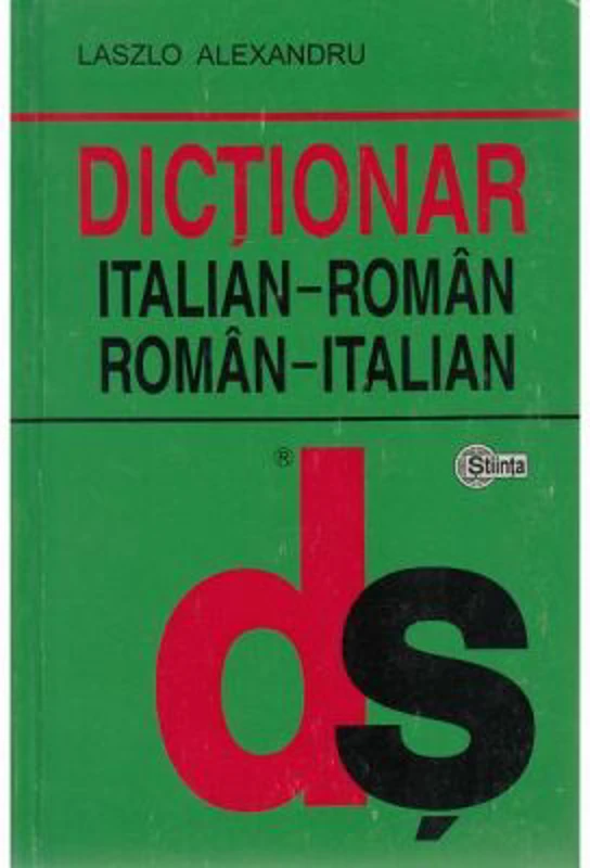 Dictionar italian-roman, roman-italian