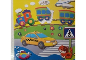 Mijloace de transport. Autocolante ilustrative