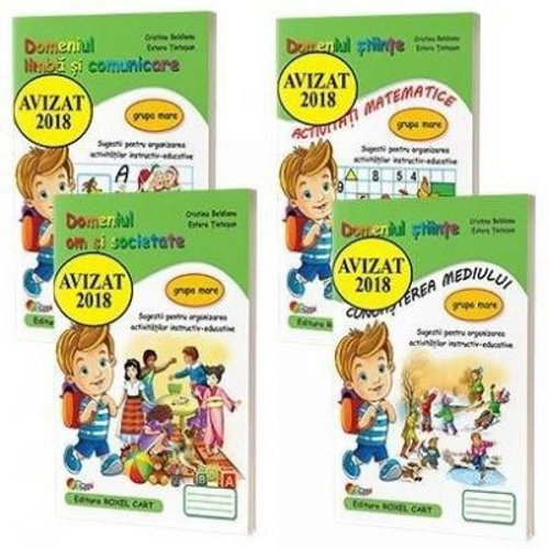 Pachet 4 carti pentru grupa mare