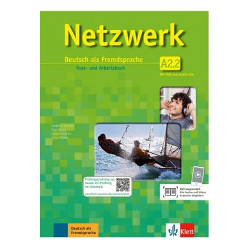 Netzwerk A2. 2, Kurs- und Arbeitsbuch mit DVD und 2 Audio-CDs. Deutsch als Fremdsprache
