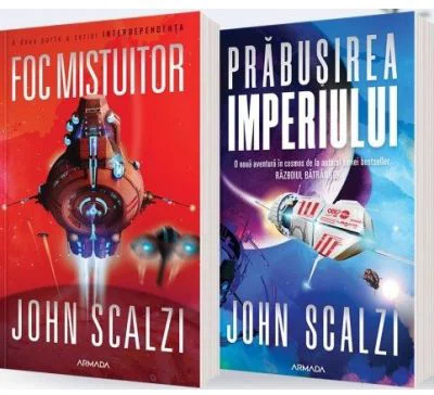 Pachet format din 2 carti seria Interdependenta John Scalzi