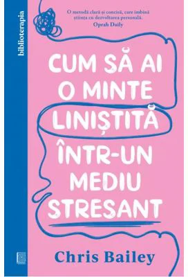 Cum sa ai o minte linistita intr-un mediu stresant - Chris Bailey