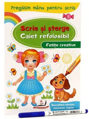 Fetite creative - Scrie si sterge