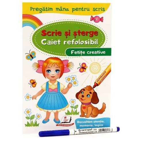 Fetite creative - Scrie si sterge