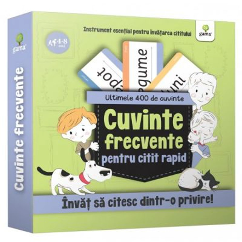 KIT Ultimele 400 de cuvinte frecvente de citit rapid