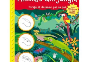 Cum sa desenez. Animale din jungla