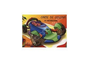 Masina - (Carte de colorat cu abtibilduri)