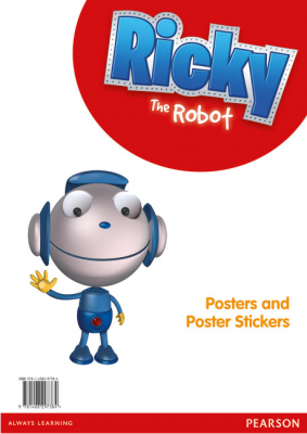 Ricky The Robot Poster and Sticker Pack - Naomi Simmons