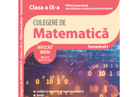 Culegere de matematica. Clasa a 9-a. Semestrul 1. Filiera teoretica, specializarea matematica-informatica - Marius Burtea