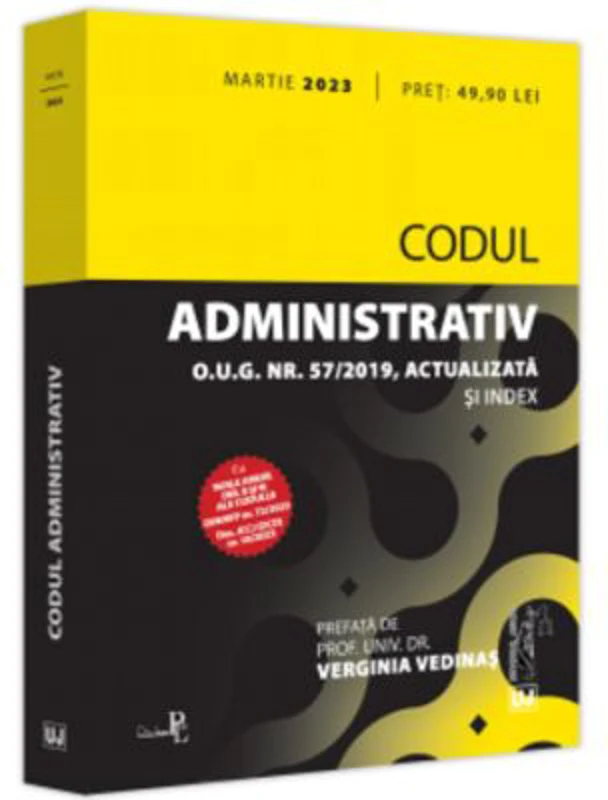Codul administrativ - martie 2023