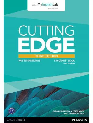 Cutting Edge 3rd Edition Pre-Intermediate Students' Book with DVD and MyEnglishLab Pack