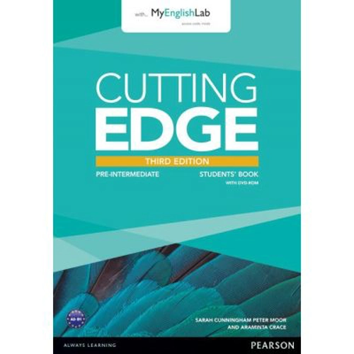 Cutting Edge 3rd Edition Pre-Intermediate Students' Book with DVD and MyEnglishLab Pack