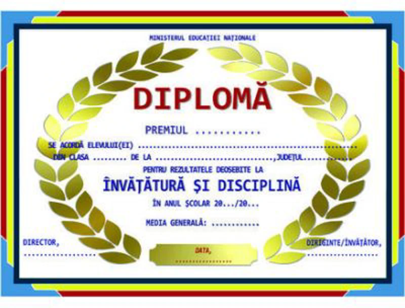 Diploma SCOLARA (DLFD012)