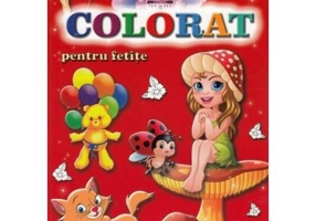 Carte de colorat pentru fetite