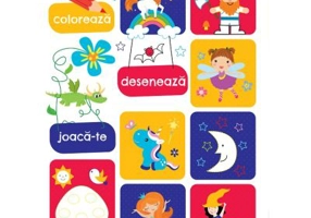 Coloreaza, deseneaza, joaca-te (3 ani+)