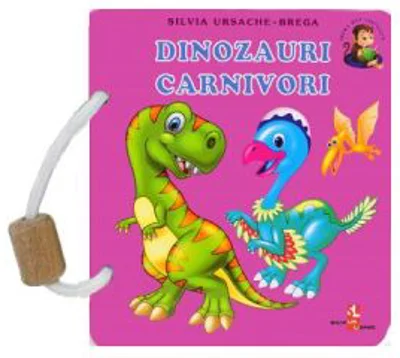 Dinozauri erbivori. Carte-jucarie