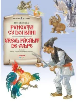 Punguta cu doi bani. Ursul pacalit de vulpe
