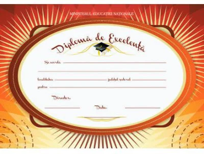 Diploma scolara de EXCELENTA (DLFD010A)