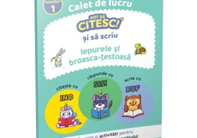 Iepurele si broasca-testoasa. Pot sa citesc si sa scriu. Nivelul 1
