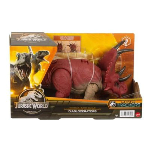 Jurassic World Dino Tracker Wild roar. Dinozaur Diabloceratops