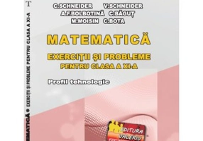 Matematica Exercitii si probleme pentru clasa a 11-a. Profilul Tehnologic - Cristian Schneider