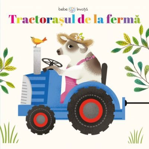 Tractorasul de la Ferma. Bebe invata. Puzzle