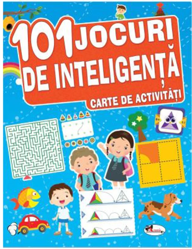 101 jocuri de inteligenta. Carte de activitati