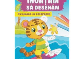 Traseaza si coloreaza. Invatam sa desenam