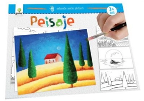 Primele mele picturi. Peisaje