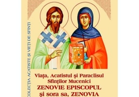 Viata, Acatistul si Paraclisul Sfintilor Mucenici Zenovie Episcopul si sora sa, Zenovia