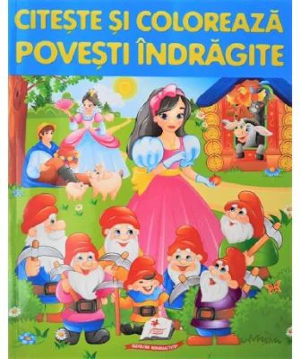 Citeste si coloreaza povesti indragite 2