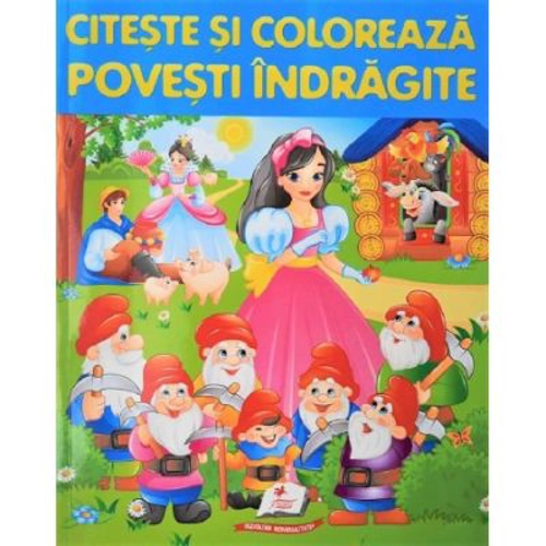 Citeste si coloreaza povesti indragite 2
