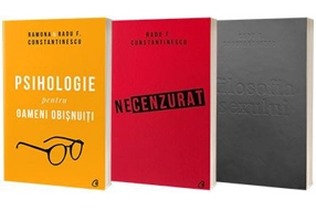 Serie de autor Radu F. Constantinescu. Filosofia sexului, Necenzurat si Psihologie (set de 3 carti) - Constantinescu, Radu F.