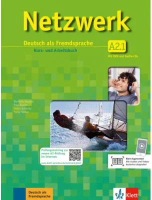 Netzwerk A2. 1, Deutsch als Fremdsprache. Kurs- und Arbeitsbuch mit DVD und 2 Audio-CDs