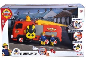 Masina de pompieri mega deluxe Jupiter, Pompierul Sam