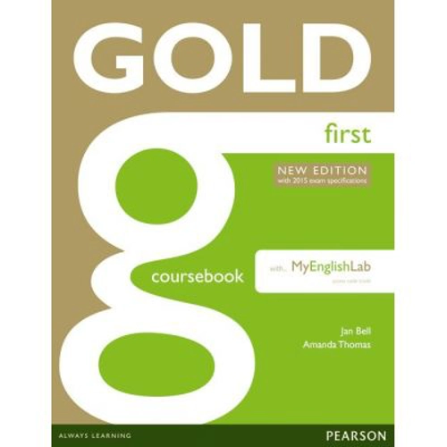 Gold First Coursebook with MyEnglishLab