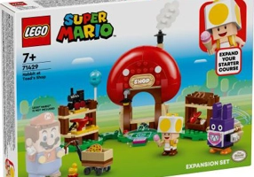 LEGO Super Mario. Set de extindere. Nabbit la magazinul lui Toad 71429, 230 piese