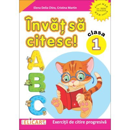 Invat sa citesc! (A) Clasa 1. Caiet de lucru