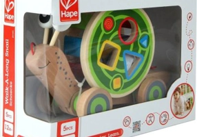 Jucarie de tras. Melc, HAPE