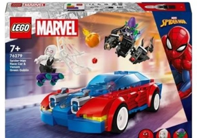 LEGO Marvel Super Heroes. Masina de curse a Omului Paianjen si Venom Green Goblin 76279, 227 piese