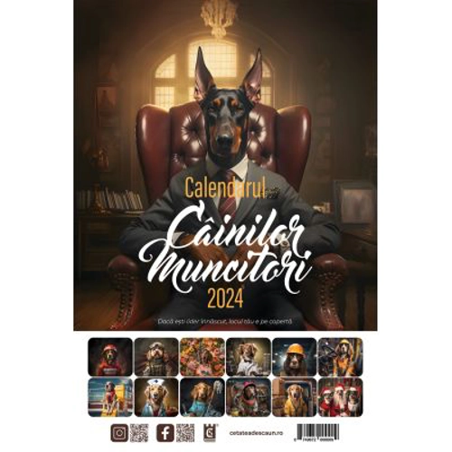 Calendarul cainilor muncitori 2024