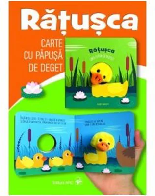 Ratusca. Carte cu papusa de deget