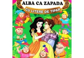 Sa citim ALBA CA ZAPADA cu litere de tipar - Fratii Grimm