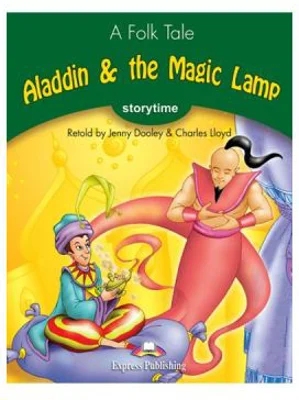 Aladdin and the Magic Lamp Retold cu DVD - Jenny Dooley, Charles Lloyd