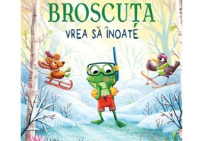 Broscuta vrea sa inoate