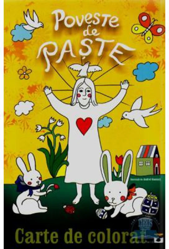 Poveste de Paste. Carte de colorat