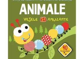 Animale vesele si amuzante.- 40 de autocolante - Gheorghe Ghetu