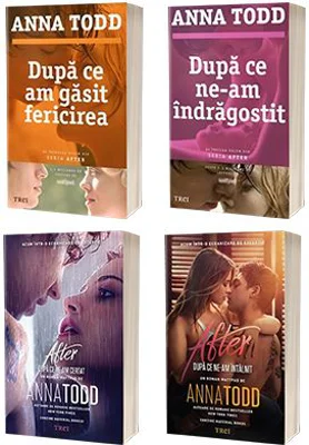 Serie compusa din 4 carti (AFTER) de autor Anna Todd
