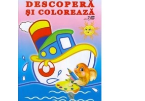 Descopera si coloreaza. Mijloace de transport
